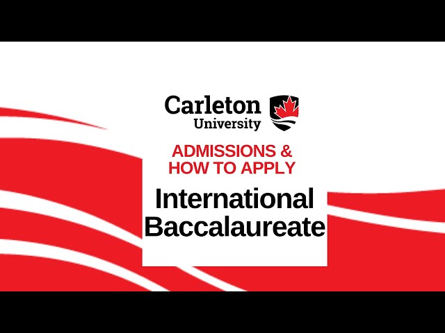 Watch Video: Admissions & How to Apply – International Baccalaureate