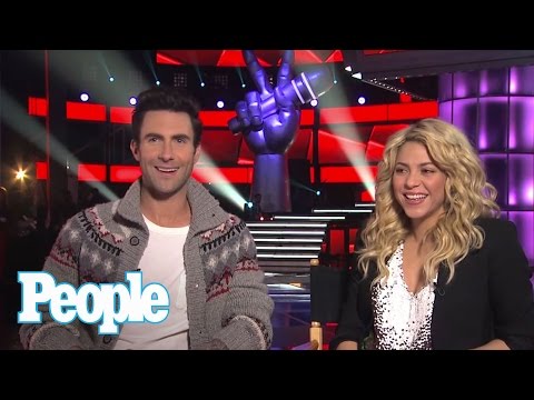 Adam Levine & Shakira Talk "The Voice" | Up Close | People