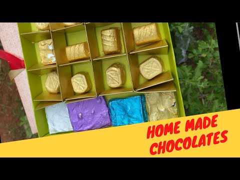 Home made chocolates