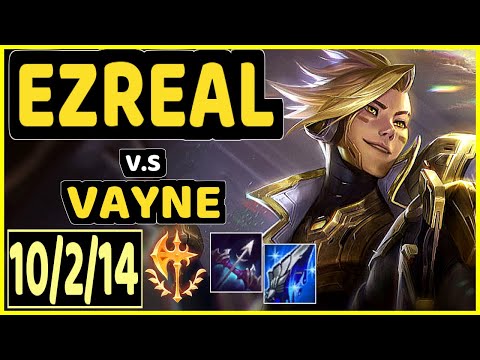 4LAN (EZREAL) vs VAYNE - 10/2/14 KDA BOTTOM ADC GAMEPLAY - BR Ranked MASTER