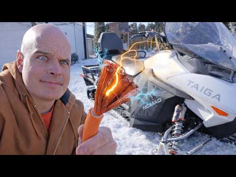 How to Build a Snow Machine that can POWER A HOUSE