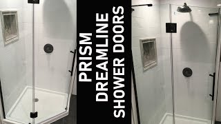 DREAMLINE SHOWER DOORS PRISM 36” frameless shower doors