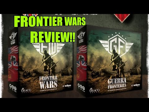 Frontier Wars board game Review by JK Wargames