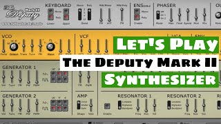 Video thumbnail for Let's Play The Deputy Mark II - FREE String Synthesizer VST/AU | SYNTH ANATOMY by SYNTH ANATOMY