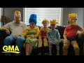This Family Re Created The Simpsons Opening Credits