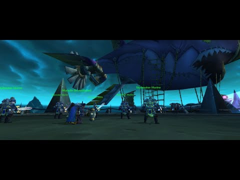 Deathbringer Saurfang Alliance Outro Event - Dalaran-WoW.