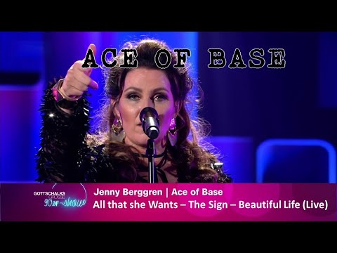Jenny Berggren/Ace of Base - Medley Live (Gottschalks große 90er-Show 24.07.2021)