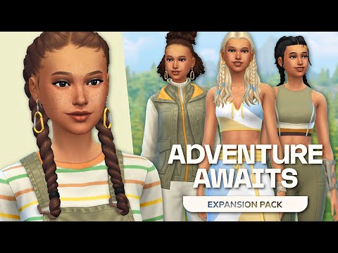 EVERY NEW CAS ITEM 🏹🏕️ | Sims 4 Adventure Awaits Create A Sim