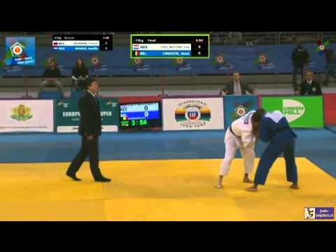 Judo 2015 European Open Sofia: van t Westende (NED) - Chouchi (BEL) [-73kg] final