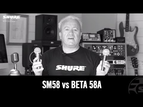 Shure in 60 Seconds - The SM58 v The Beta 58A