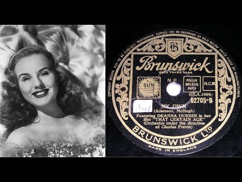 78 RPM – Deanna Durbin – My Own (1939)