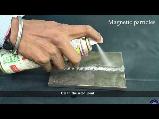 Magnetic particle test
