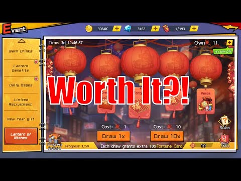 Lantern Event!!! IS IT WORTH IT?!