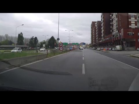 La tangenziale di Torino nel video in timelapse ai tempi del coronavirus