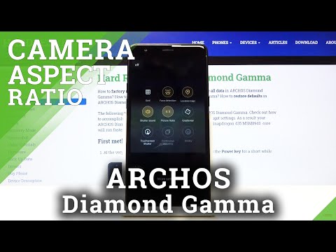 How to Find Aspect Ratio Settings in Archos Diamond Gamma - Change Aspect Ratio