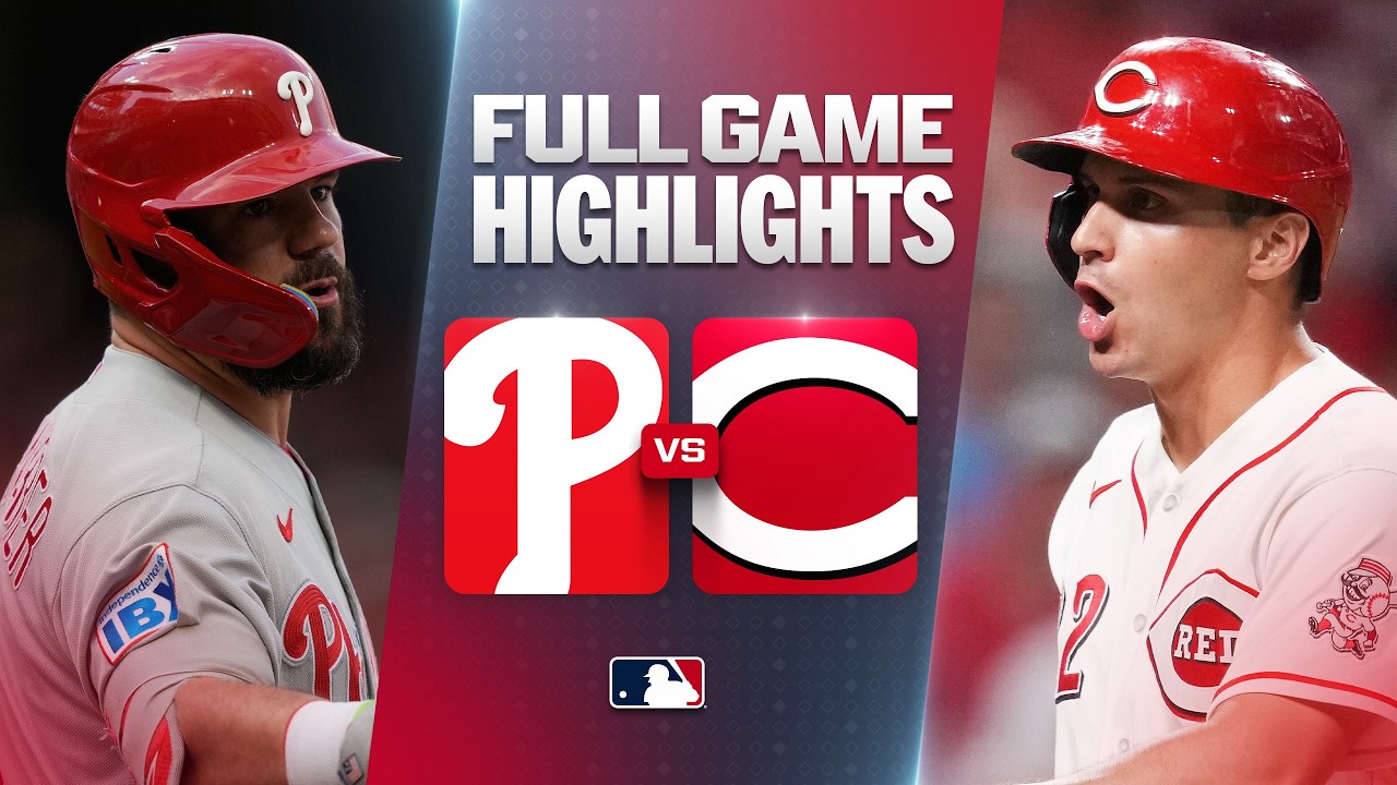 7월8일 필라델피아 신시내티 MLB 하이라이트