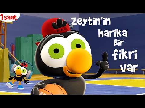 1 SAAT TÜRKÇE ÇİZGİ FİLM - Limon ile Zeytin 🌟🤩🧐#87 - Zeytin'in Harika Fikri! 🌟🤩🧐 | TRT Çocuk