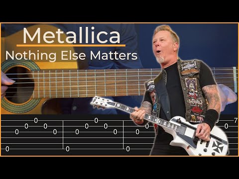 Nothing Else Matters - Metallica (Simple Guitar Tab)