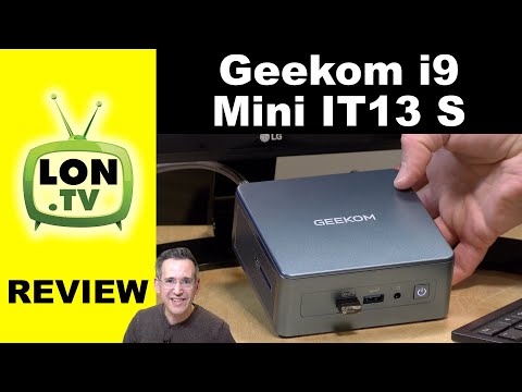 High Speed GEEKOM IT13 Mini PC 2026 with 13th Gen Intel i5-13600H |16GB RAM | 1TB SSD | Windows 11 Pro | 2 X USB4.0(40Gbps) | Quad Display| WiFi 6E |SD Slot | Intel NUC13 Replacement Desktop Computers video review thumbnail