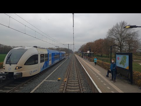 4K Cabinerit Emmen - Zwolle (stoptrein) 20-11-2021
