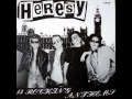 Heresy - 13 Rocking Anthems (LP 1989)