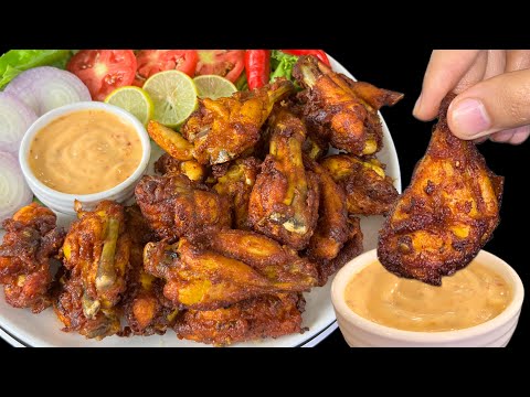 CRISPY Chicken Fried Wings (EASY Recipe),Chicken Recipe,Chicken Wings Recipe