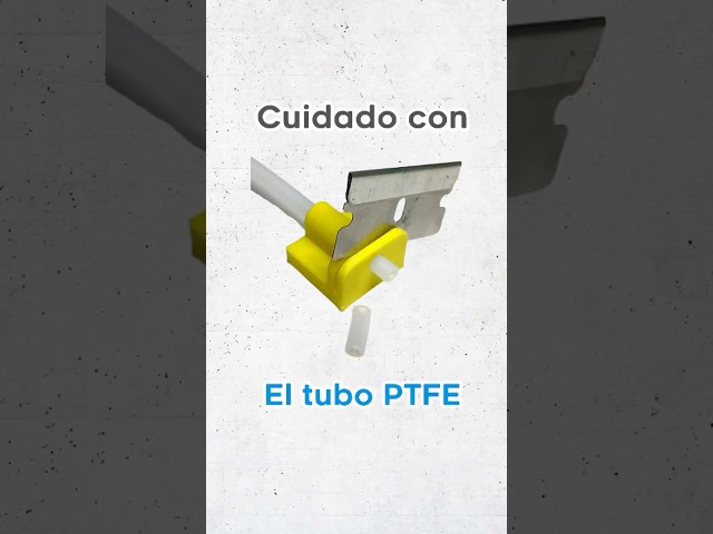 Vídeo relacionado con 10 Conector de la Válvula Neumática para la Extrusora Accesorios de Impresoras 3D PTFE ECAS04 Conector Válvula Pneumática Cabezal Pealización Fácil Uso Fácil