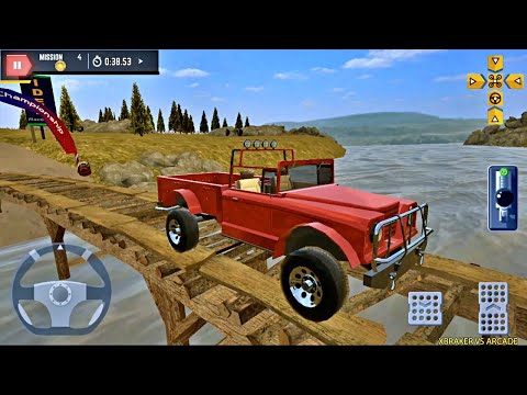 4x4 Offroad Parking Simulator - Pickup Truck Driving Simulator - Android Gameplay FHD