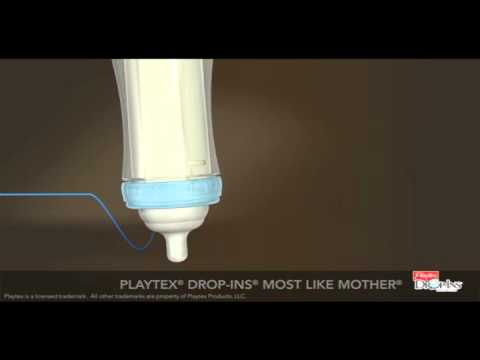 Playtex® Drop-Ins® Bottle System Demo
