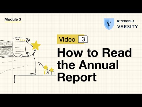 3. How to read the annual report of a company