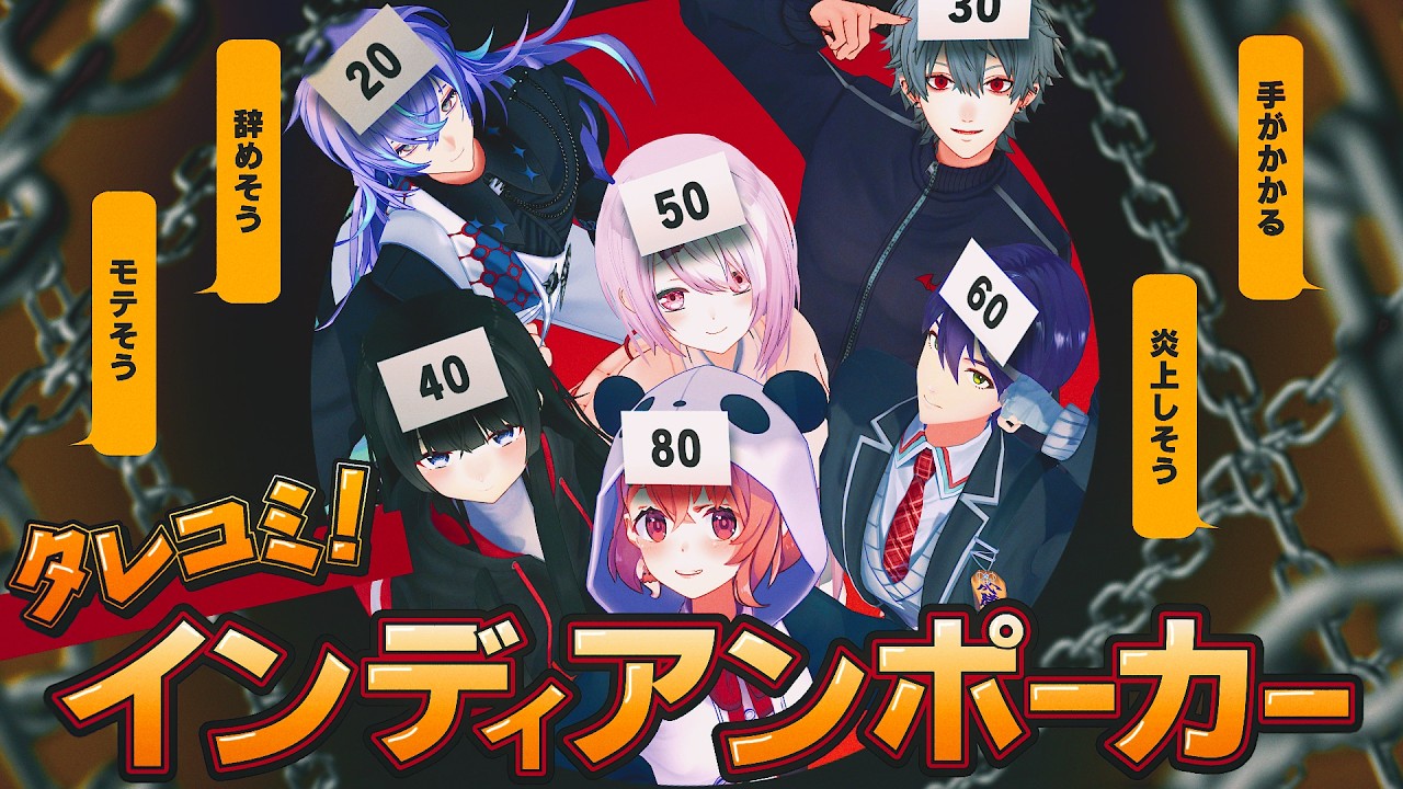 【マネ評価を予想しろ！】タレコミインディアンポーカー！