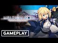 Melty Blood: Type Lumina - Official Saber VS Hisui and Kohaku Gameplay Trailer