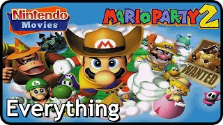 Mario Party 2 - All Board Games / All Mini-Games / Stadium / Mini-Game Coaster / EVERYTHING