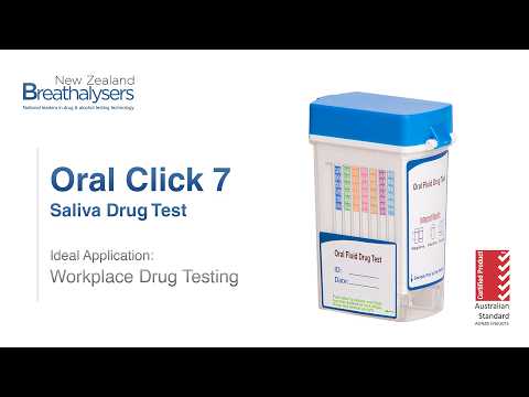 Video: Oral Click 7 Saliva Drug Test Kit