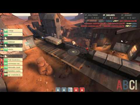 VanillaTV - BFF vs Crack Clan - ETF2L Season 13 Playoffs Round 2 - Badlands [Map 2]