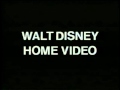 Walt Disney Home Video Presents 1985