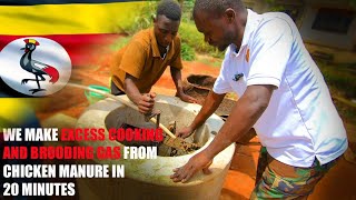 Download lagu How To Make Excess Biogas With Chicken Poop (Uganda) mp3