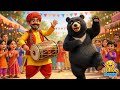Kalu Madari Aaya Mela Version Bhalu Ka Nach Hindi Rhymes Lulloo Songs