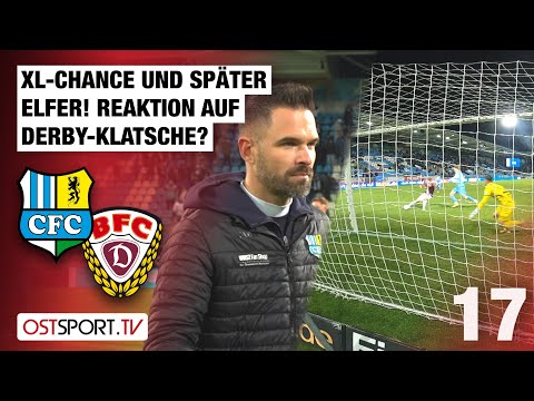 A huge chance and then a penalty! A reaction to the derby thrashing? Chemnitz - BFC | Regionallig...