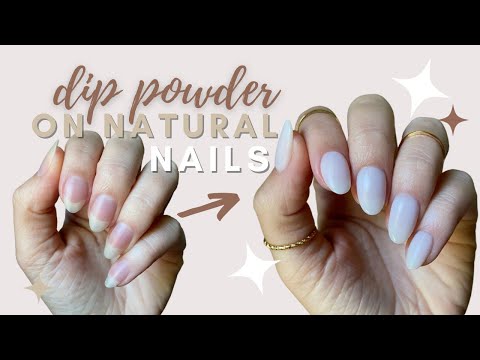 STEP by STEP : dip powder on natural nails at home | Revel Nail