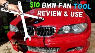 BMW E46 FAN REMOVAL TOOL 325i 330i 323i 328i 320i 316i 318i