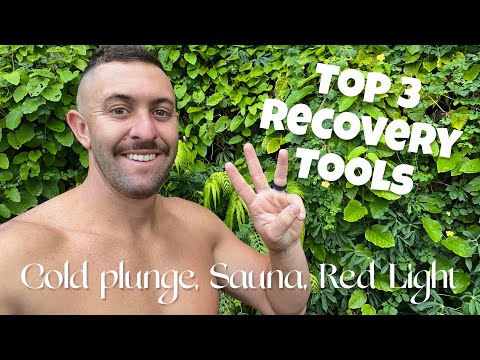 The Top 3 Recovery Tools You Can Use at Home [Cold Plunge, Sauna, Red Light Therapy]