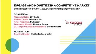 Fincons Group at Medientage - Engage and Monetize in a competitive market