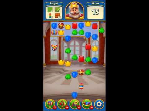 Royal Match Level 3742 - NO BOOSTERS GAMEPLAY 👑 | SKILLGAMING ✔️