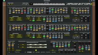 Video thumbnail for ARMINATOR 2 YAMAHA CS80 EMULATION  SOME NICE SOUNDS by steve webb