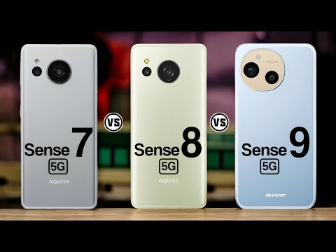Sharp Aquos Sense 7 Vs Sharp Aquos Sense 8 Vs Sharp Aquos Sense 9   #Trakontech