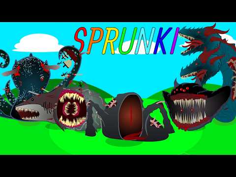 Fiz SPRUNKI dos MONSTROS do MAR FASE 2