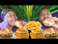 JACK S CARBANG BIG JACK BURGER BIG CRISPY FISH SANDWICHES CHICKEN TENDERS FRIES EATING SHOW