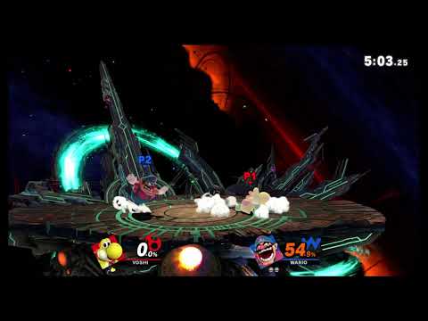 [SSBU] Masonomace (Yoshi) vs Toffee (Wario) Smash Cafe