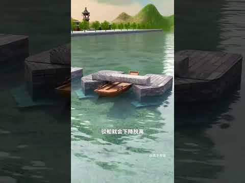 广济桥：现实版的“过河拆桥” #百young非遗计划 #非遗祈福百景图 #原创动画 #抖音精选 #青年创作者成长计划 #马年非遗祈福百景图